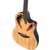 Ovation Celebrity Elite Plus CE44P Mid-Depth Cutaway Natural Spalted Maple thumbnail 6