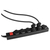 Stagecaptain OPSS-6 BK 6-fach Outdoor-Steckdosenleiste mit Schalter IP44 thumbnail 6
