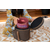 Meinl Sonic Energy ESOLCSB174 8" Essence Solfeggio Campana Cantante in Cristallo 174 Hz Brandy Rose thumbnail 6