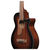 Ibanez AEGB24E-MHS Akustik Bass Mahogany Sunburst High Gloss  - Retoure (Zustand: sehr gut) thumbnail 6