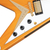 Epiphone 1958 Korina Flying V (White Pickguard) Aged Natural thumbnail 6