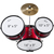 XDrum Junior KIDS Drumstel incl. School Rood thumbnail 6
