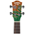 Cascha Art Series Sopran Ukulele Leafy thumbnail 6