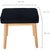 Classic Cantabile Banc De Piano Design Velours Cerisier thumbnail 6