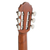 GEWA Student Elettrica 4/4 Chitarra Classica Naturale Chiara thumbnail 6