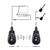 Xvive Wireless System U2 Black Set de Sistema para Guitarra Incl. Cable USB y Fuente de Alimentación USB thumbnail 6