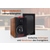 McGrey BSS-365 BN 6,5" HiFi Regallautsprecher Paar braun 2x 60W RMS  - Retoure (Zustand: sehr gut) thumbnail 6