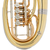 Miraphone Bb-Baryton 54L Loimayr Laiton/Laiton Doré 4 Pistons thumbnail 6