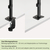 My Wall HEG8L Supporto Snodato per Monitor e Laptop thumbnail 6