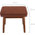Classic Cantabile Banquette De Piano Design Velours Noyer thumbnail 6