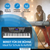 McGrey LK-6150 Clavier 61 Touches avec Touches Lumineuses et Set Sac MP3-Player thumbnail 6