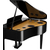 Yamaha CLP-895 GP Digital Grand Piano Black High Gloss thumbnail 6