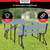 Stagecaptain BBDL-119 GY Hirschgarten Set Tavolo Da Birreria Con Schienale Per Balcone 119 cm Grigio thumbnail 6