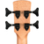 Cascha 2175 Ukelele Bajo Caoba thumbnail 6