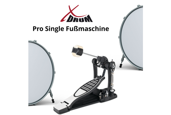 XDrum Pro Single Fußmaschine  - Retoure (Zustand: sehr gut) image 6