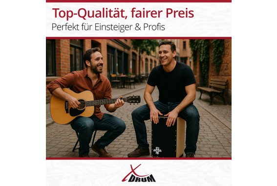 XDrum Cajon Peruana Black Wood  - Retoure (Zustand: sehr gut) image 6