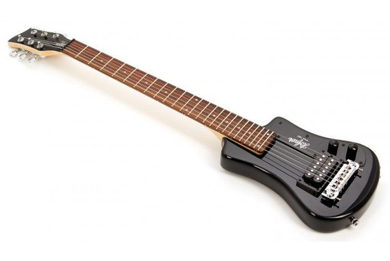 Höfner Shorty E-Gitarre Schwarz  - Retoure (Zustand: sehr gut) image 6