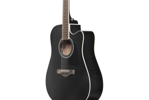 Ibanez AW84CE-WK Weathered Black image 6