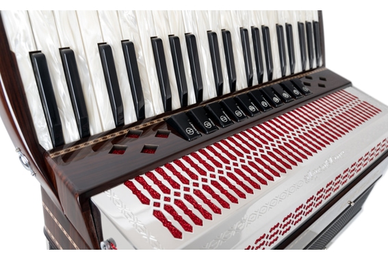 Alpenklang Pro Accordéon IV 120 MHR Palissandre image 6