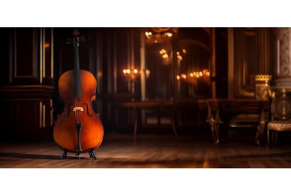 Classic Cantabile Student Cello 4/4 Set inkl. Bogen und Tasche  - Retoure (Zustand: sehr gut) image 6
