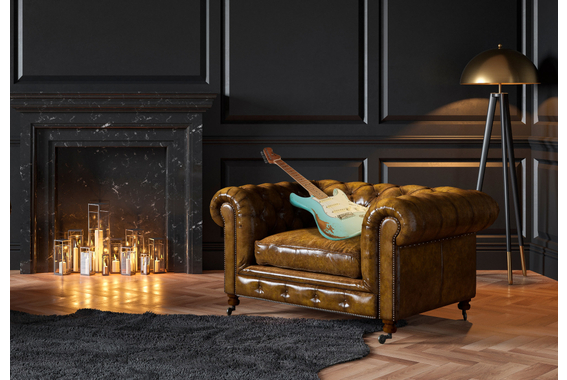 Rocktile Vinstage ST-RMGN E-Gitarre Bright Sky Blue  - Retoure (Zustand: sehr gut) image 6