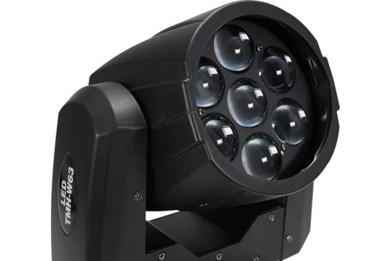 Eurolite LED TMH-W63 Movinghead Zoom Wash Koffer Set image 6