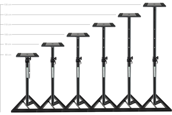 Genelec 8320A SAM Ensemble Stéréo Sur Pied Noir image 6