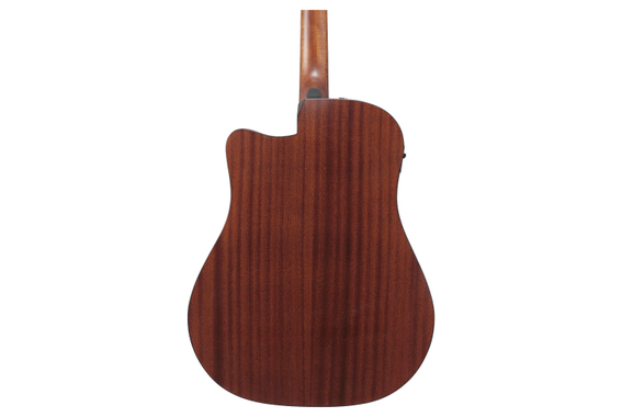 Ibanez AAD50CE-TCB Transparent Charcoal Burst image 6