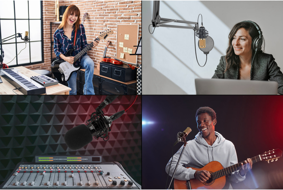 Pronomic CM-100BG Studio Großmembranmikrofon inkl. Spinne & Windschutz Schwarz  - Retoure (Verpackungsschaden) image 6