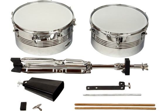 XDrum Timbales Set inkl. Cowbell  - Retoure (Zustand: sehr gut) image 6