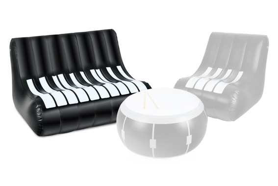 Stagecaptain IF-12088 Aufblasbares Sofa Piano-Design  - Retoure (Zustand: sehr gut) image 6