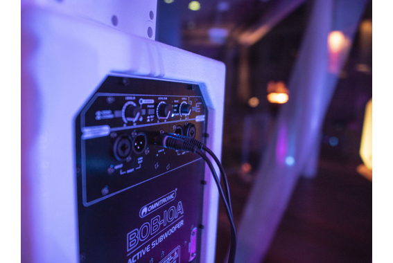 Subwoofer Omnitronic BOB-10A Negro image 6