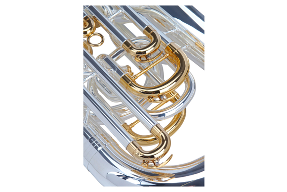 Lechgold Supreme ET-483S Eb Tuba versilbert  - Retoure (Zustand: sehr gut) image 6