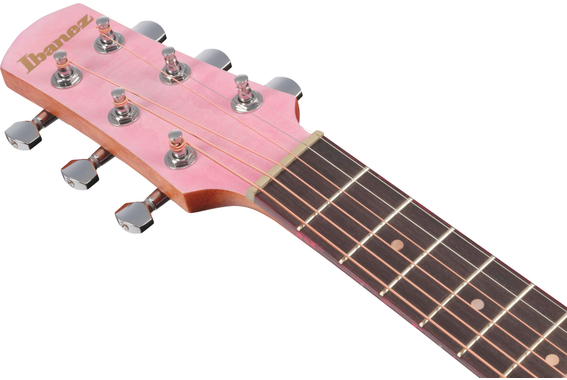Ibanez EWP17M2E-SMO Piccolo Gitaar Strawberry Milk Open Pore image 6