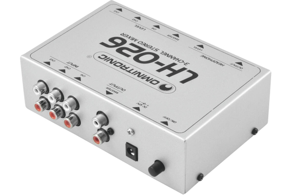 Omnitronic LH-026 Mixeur Stéréo 3 Canaux image 6