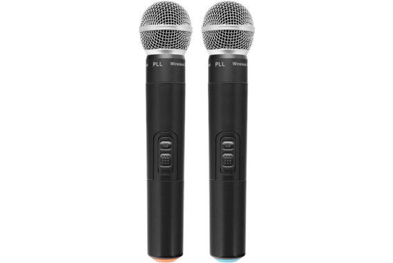 McGrey UHF-2V2I Ensemble Microphone Sans Fil Quad Avec 2 Micros Main Et 2 Micros Lavalier 50m image 6