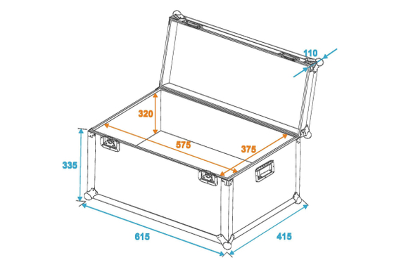 Roadinger Universele Transportkoffer 60x40cm image 6