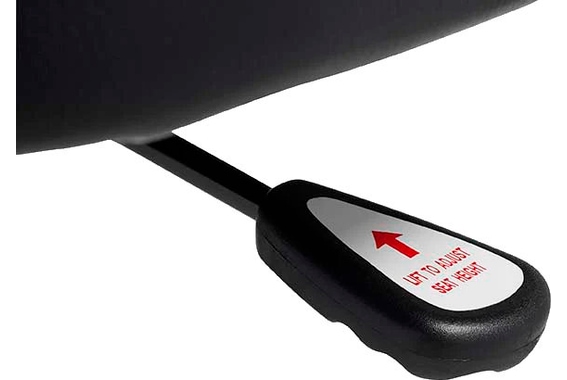 DW 9100AL Airlift Round Top Drum Hocker con Schienale image 6