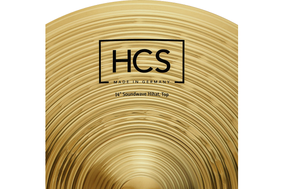 Meinl HCS14SWH HCS Soundwave HiHat 14" image 6