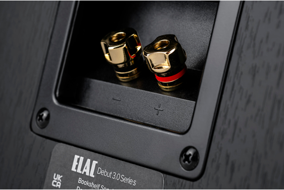 ELAC Debut B5.3 Enceintes Bibliothèque Noires Paire Set Oehlbach image 6