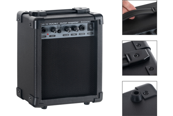 McGrey Rockit E-Gitarre ST-Komplettset Black  - Retoure (Zustand: sehr gut) image 6