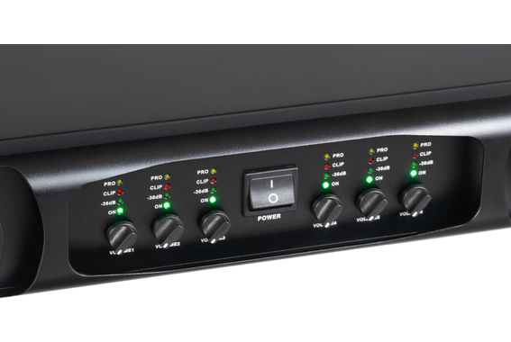 Pronomic MC6-400 Finale 6x 600 Watt image 6