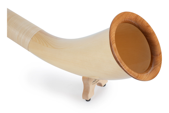 Lechgold Alphorn Deluxe F# 347 cm 3-Piece image 6