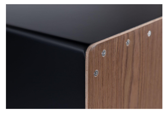 XDrum Cajon Primero Bass Port Black/Walnut Set incl. Cajonschool & Tas image 6