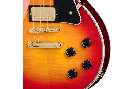 Epiphone Les Paul Custom Figured Heritage Cherry Sunburst image 6