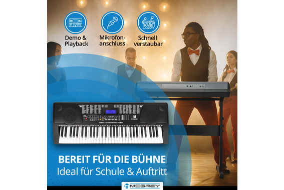 McGrey LK-6150 Set de Sécurité pour Clavier 61 Touches image 6