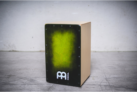 Meinl Percussion Snarecraft Series Snare Cajon 100 Special Edition Green Burst image 6