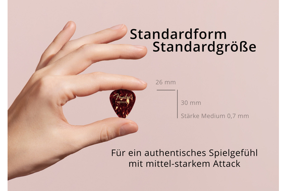 Fender 351 Plettro Medium Confezione Da 12 image 6