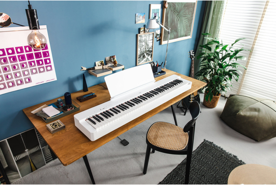 Yamaha P-225WH Stagepiano Blanc Set image 6