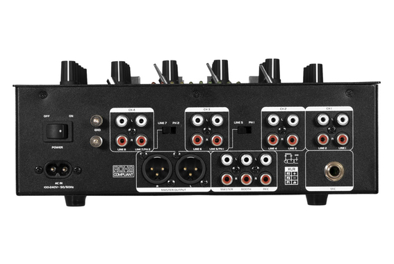 Omnitronic PM-422P Mixeur DJ avec Bluetooth & Set Lecteur MP3 image 6